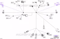 08- CABLAGGIO ELETTRICO - CONSOLE WIRING HARNESS - 710008818