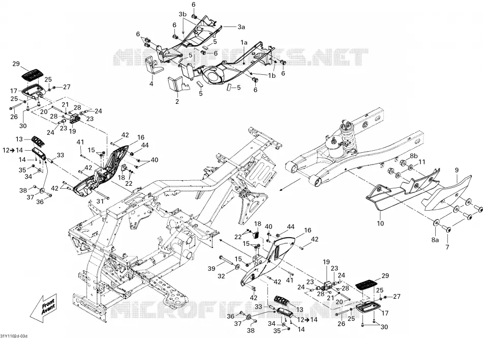 09- CARROSSERIE ET ACCESSOIRES SIDE PARTS, SE5