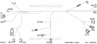 08- CABLAGGIO ELETTRICO - VOLTAGE REGULATOR WIRING HARNESS - 710007423