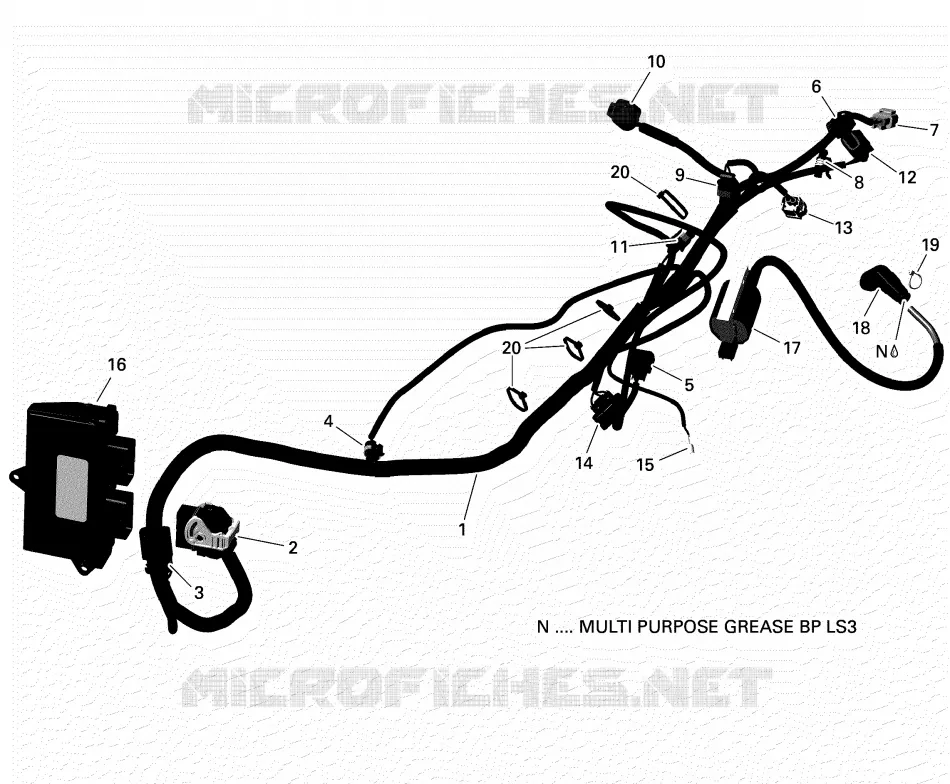 CABLAGGIO e modulo elettronico