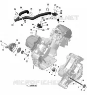 01- ROTAX - REFROIDISSEMENT MOTEUR