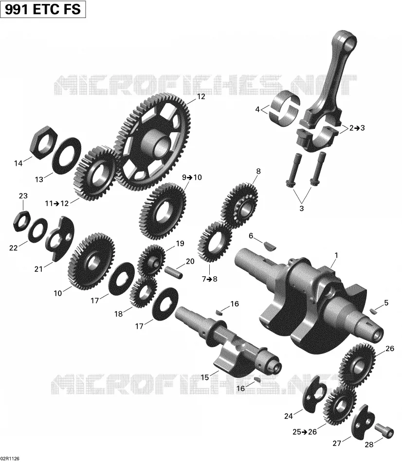 ALBERO MOTORE