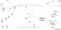 08- CABLAGGIO ELETTRICO - WIRING VOLTAGE REGULATOR - 710008410