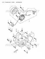 COPERCHIO MOTORE SINISTRO, GENERATORE