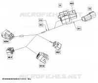 CABLAGGIO ELETTRICO, SEZIONE ANTERIORE