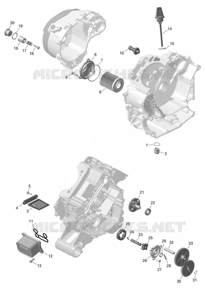 LUBRIFICAZIONE MOTORE ENGINE