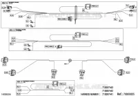08- CABLAGGIO ELETTRICO - FRONT WIRING HARNESS - 710007441
