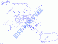 Copertura CVT e avviamento a pedale per Can-Am DS 90 2020