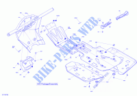 Paraurti anteriore e piastra paramotore per Can-Am OUTLANDER X XC 1000 T 2020
