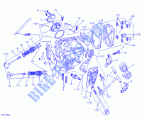 Testa cilindro  e collettore di aspirazione per Can-Am DS 70 2019