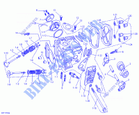 Testa cilindro  e collettore di aspirazione per Can-Am DS 70 2017