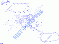Copertura CVT e avviamento a pedale per Can-Am DS 90 X 2016