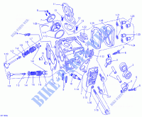 Testa cilindro  e collettore di aspirazione per Can-Am DS 90 X 2016