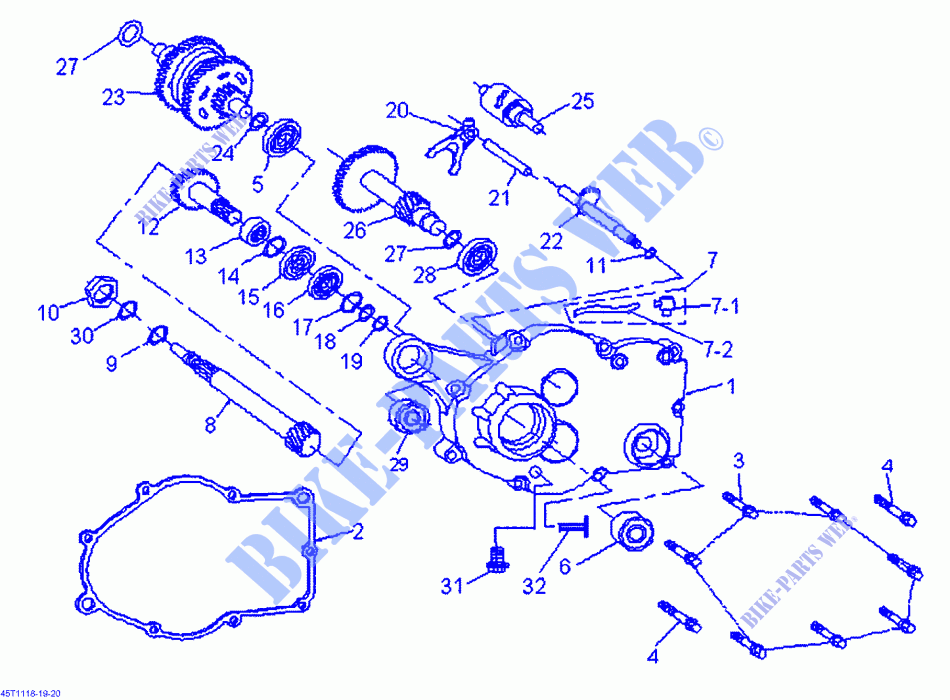 Cambio di velocita per Can-Am MINI DS 70 2015