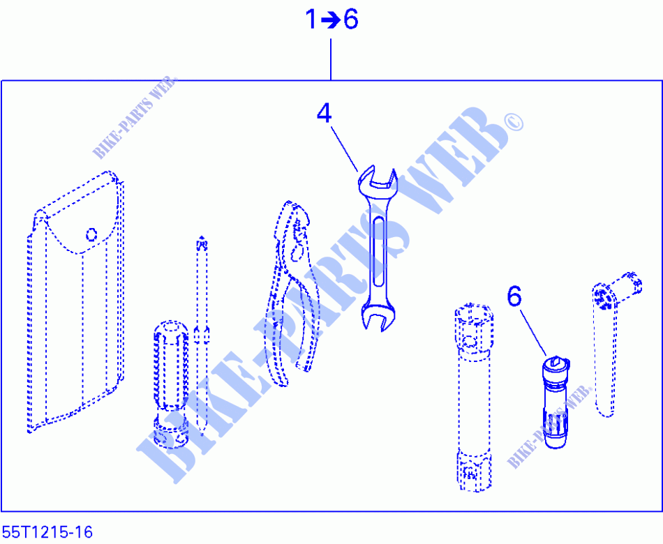 Kit di strumenti per Can-Am DS 450 2015
