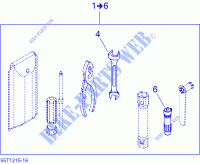 Kit di strumenti per Can-Am DS X XC / X MX 450 2014