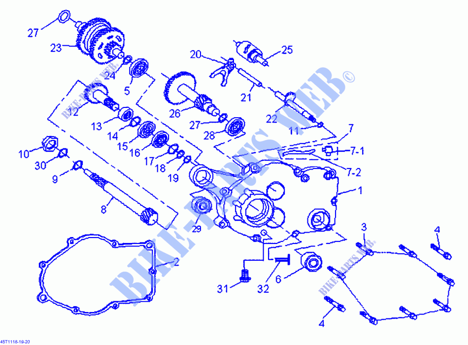 Cambio di velocita per Can-Am MINI DS 90 X 2014