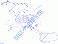 Copertura CVT e avviamento a pedale per Can-Am DS 70 2013