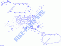 Copertura CVT e avviamento a pedale per Can-Am DS 90 2013
