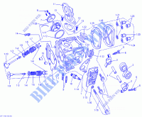 Testa cilindro  e collettore di aspirazione per Can-Am DS 90 2013