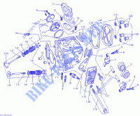 Testa cilindro  e collettore di aspirazione per Can-Am DS 90 X 2013
