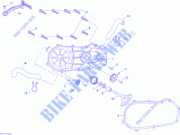 Copertura CVT e avviamento a pedale per Can-Am DS 70 2012