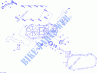 Copertura CVT e avviamento a pedale per Can-Am DS 90 X 2012