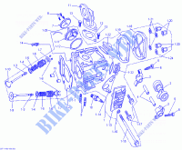 Testa cilindro  e collettore di aspirazione per Can-Am DS 90 X 2012