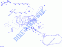 Copertura CVT e avviamento a pedale per Can-Am DS 90 2012
