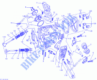 Testa cilindro  e collettore di aspirazione per Can-Am DS 90 2012