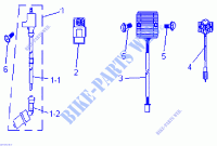 Luci posteriori e componenti elettrici per Can-Am DS 70 2010