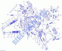 Testa cilindro  e collettore di aspirazione per Can-Am DS 70 2010