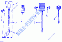 Luci posteriori e componenti elettrici per Can-Am DS 90 2010