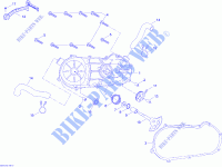 Copertura CVT e avviamento a pedale per Can-Am DS 90 X 2010