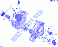 Lubrificazione del motore per Can-Am OUTLANDER XT 650 2007