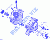 Lubrificazione del motore per Can-Am OUTLANDER MAX XT 800 2007
