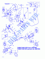 Freno idraulico per Can-Am TRAXTER XL 7448/7489 2001