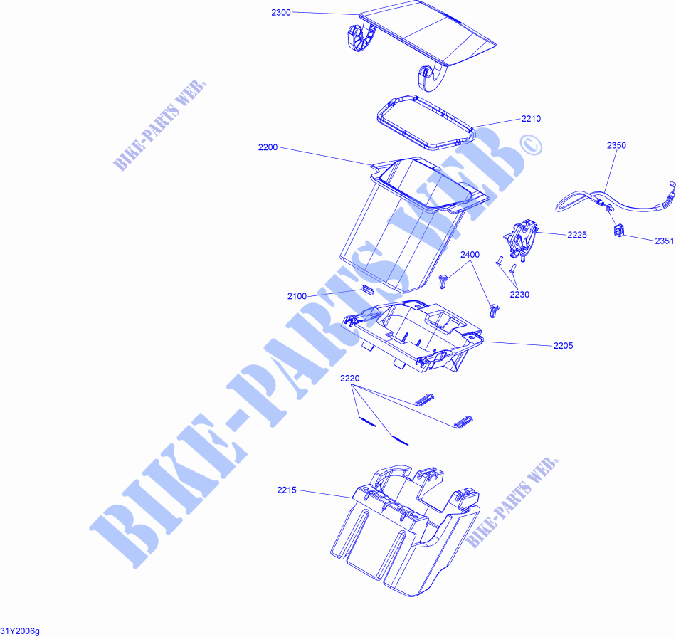 CARROZZERIA ACCESSORI Console per Can-Am SPYDER RT LIMITED SE6 DARK EDITION (BUILT BEFORE 09/2020) 2021