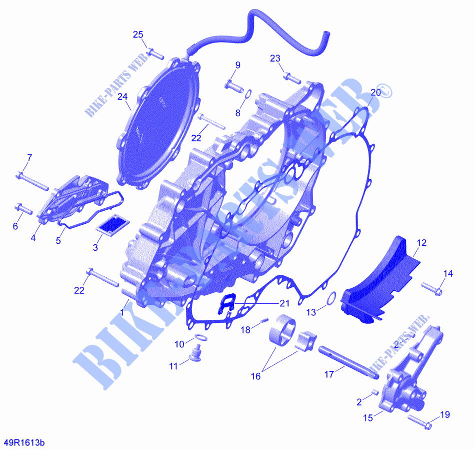 Coperchio frizione per Can-Am SPYDER F3 2016