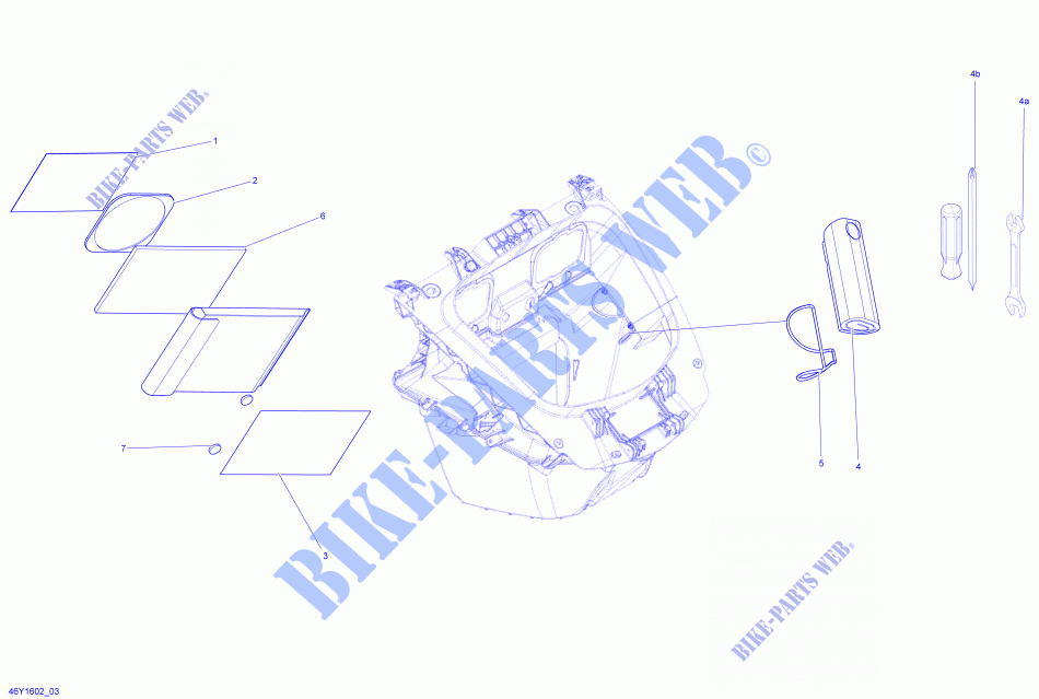 Kit di strumenti per Can-Am SPYDER ST 2016