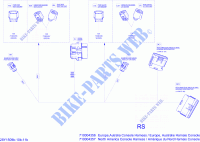 Console cablaggio elettrico per Can-Am 00- Model Numbers SE5_00Y1511 2015