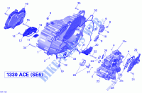 Coperchio frizione per Can-Am SPYDER RT SE6 2014
