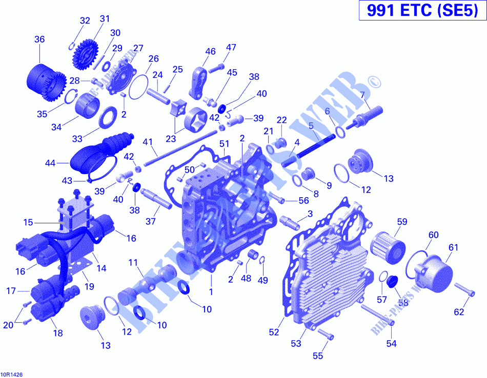 Cambio idraulico per Can-Am SPYDER RS-S SE5 2014