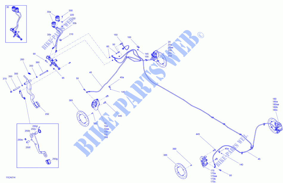 Meccanico   Freno per Can-Am DEFENDER HD8 2021