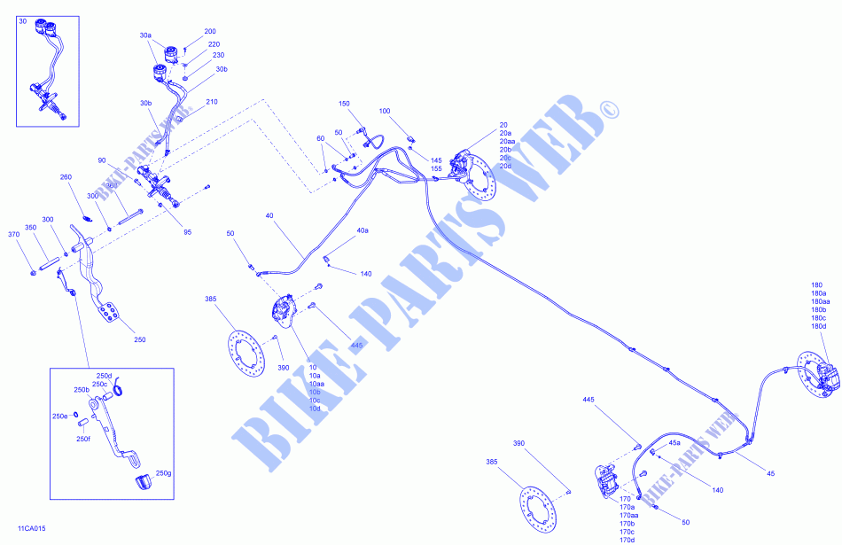 Meccanico   Freno per Can-Am DEFENDER 6X6 HD10 2021