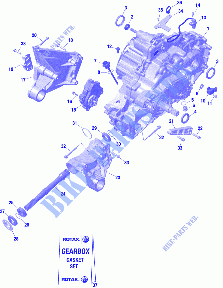 Cambio e componenti per Can-Am MAVERICK TURBO R / TURBO RR 2020
