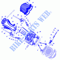 Motore   Testa cilindro, anteriore per Can-Am DEFENDER MAX LIMITED HD10 2020